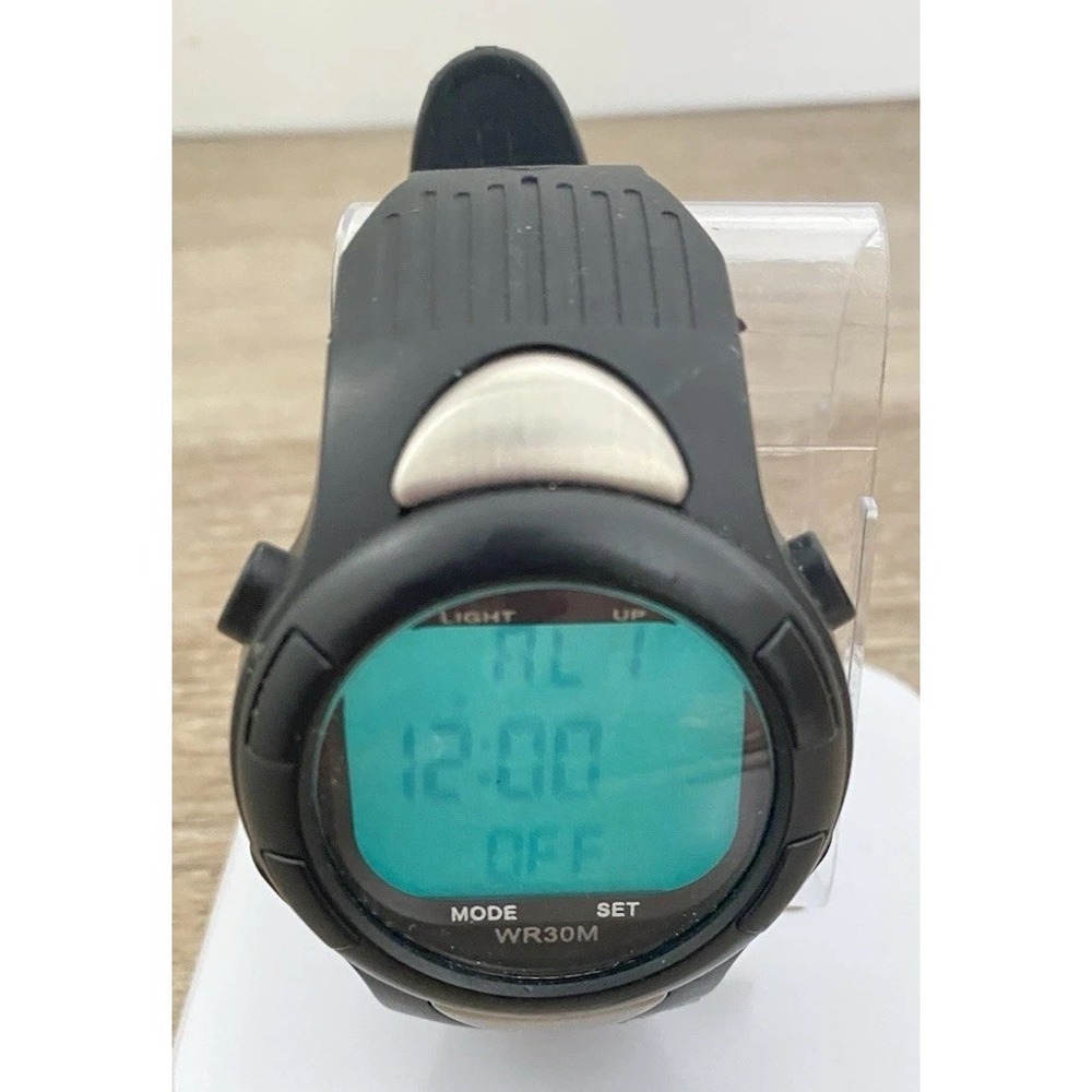 Medline Heart Rate Monitor Watch -Black Model (WR30M ) Working